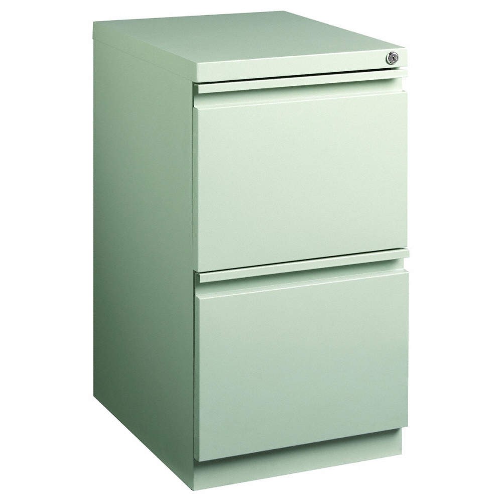 HIRSH 18579 Desk Pedestal,19 7/8″ Depth,Light Gray 48YC93
