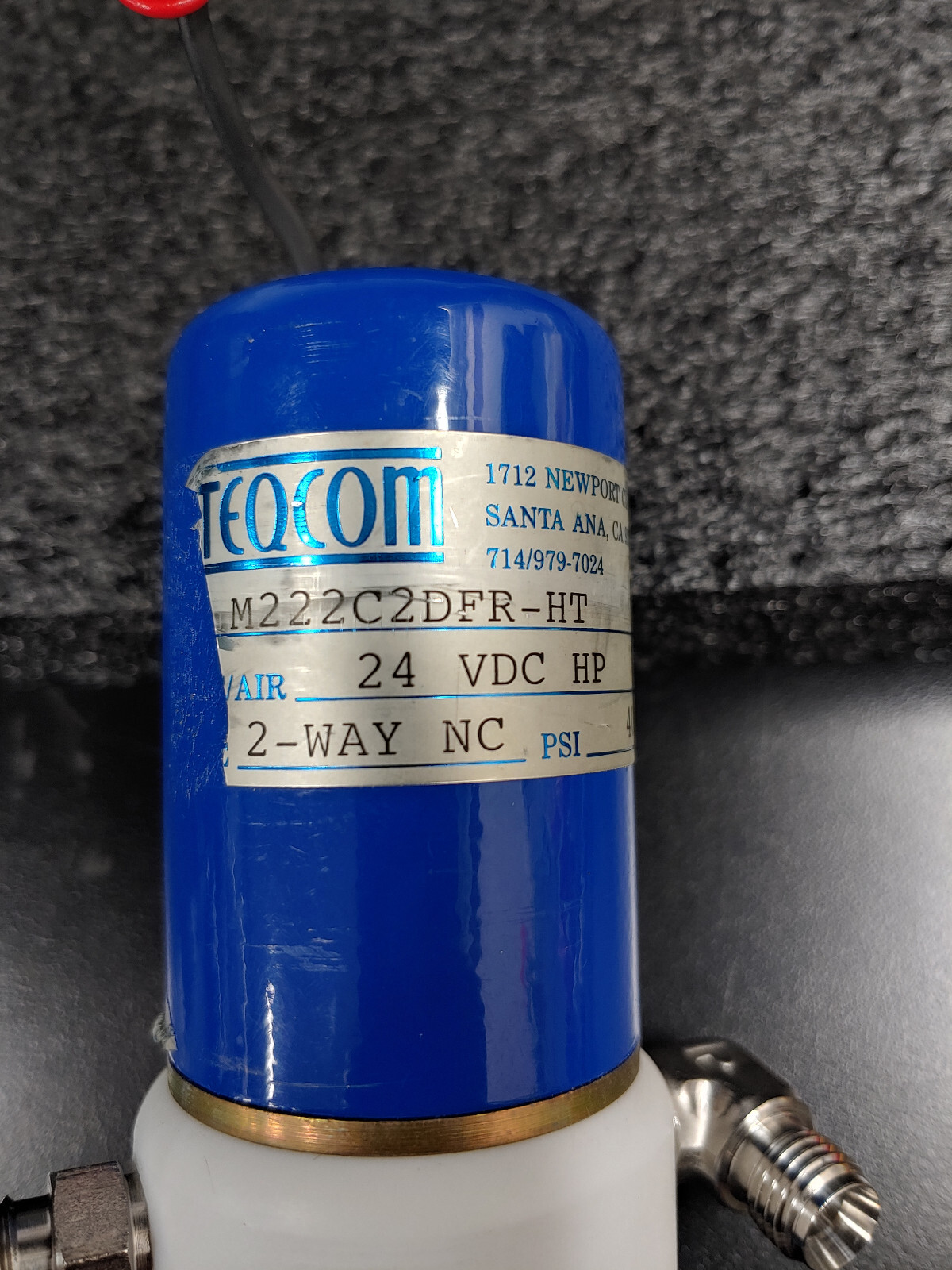 TEQCOM M222C2DFR-HT Solenoid Valve