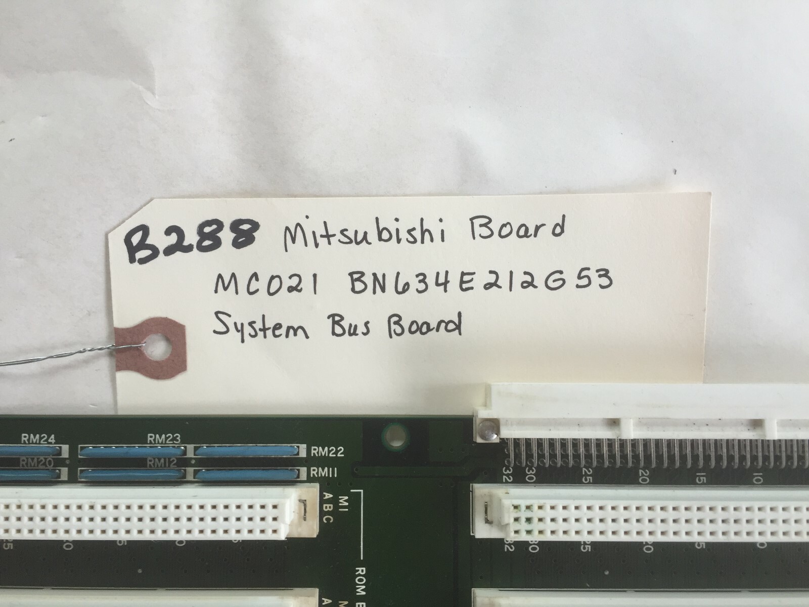 B288 MITSUBISHI CIRCUIT BOARD MC021 BN634E212G53 bus board
