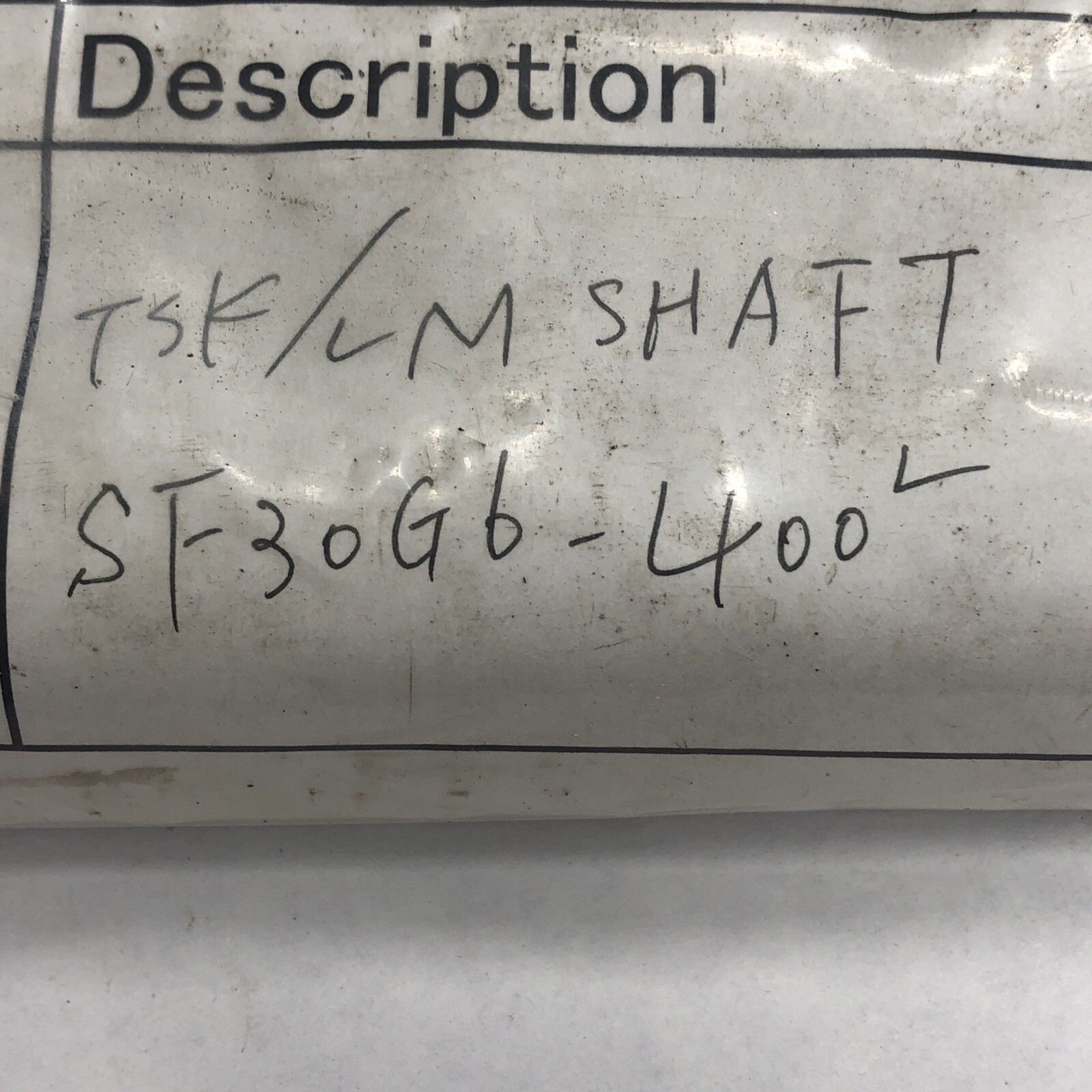 THK SF30G6-400L Linear Shaft – 2 Pieces; 3600 577