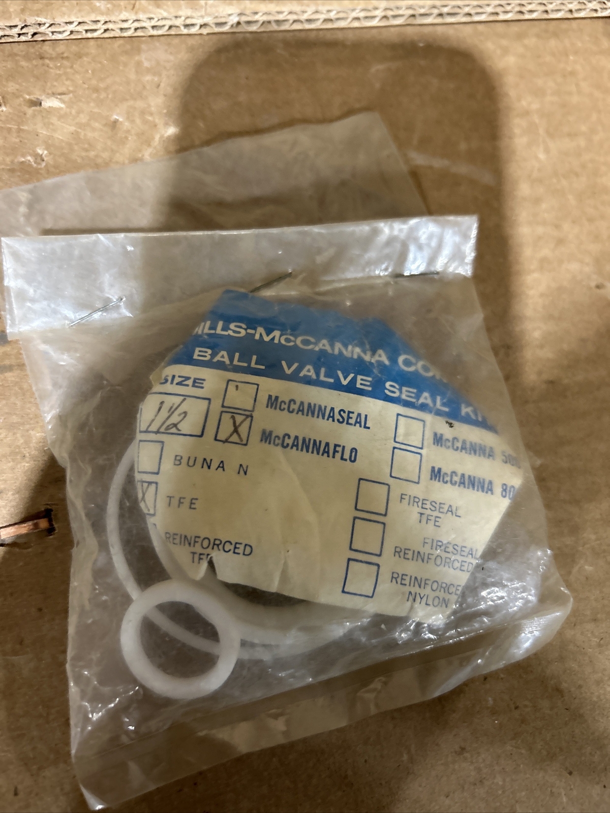 Hills-McCanna Ball Valve Seal Kit 1/2″ TFE P152 (C3A)