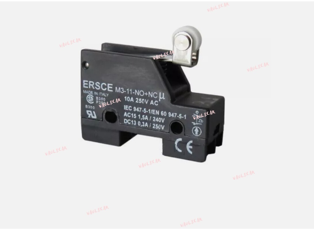 1PCS ERSCE switch M3-11-NO+NC(250VAC 10A) belt wheel