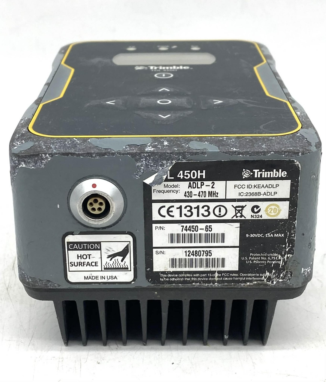 Trimble TDL 450H 430-470 MHz Radio Modem 74450-65 ADLP-2 (Read Description)