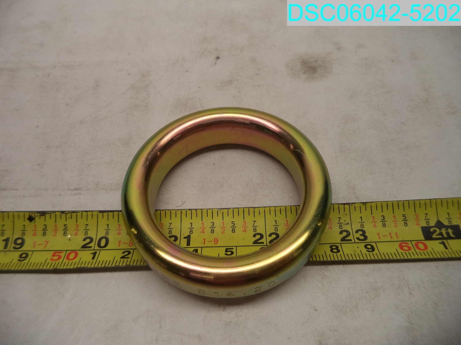 Wolar R16 DF 3EZ4 ASME B16.20 Oval Ring Joint Gasket