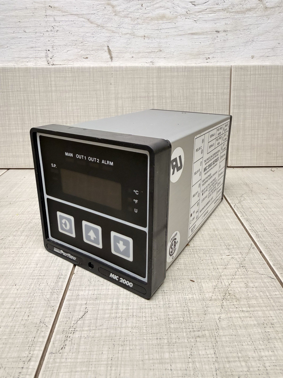 PARTLOW CONTROLS 2310001 MIC 2000 SERIES 115VAC