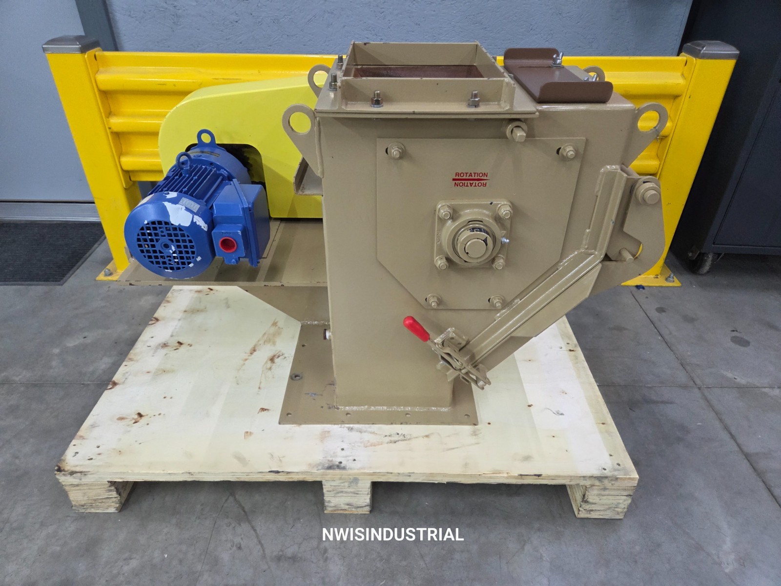 Bliss Rotary Magnet Separator Feeder w/ Sumitomo drive, 9″x12″, 3RF-SMA-12