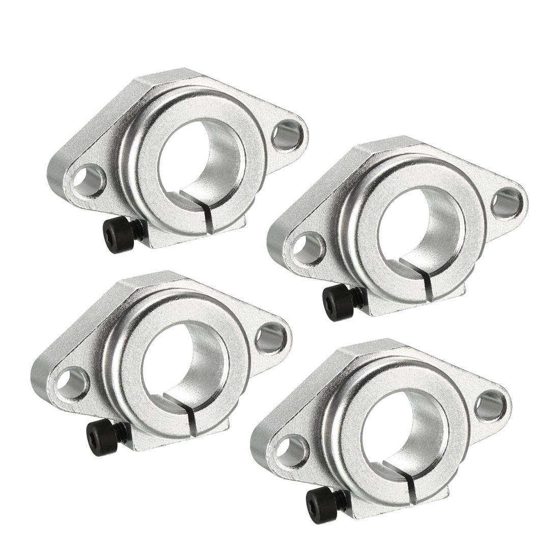 4PCS SHF16 Linear Motion Rail Clamping Rod Rail Guide Support fit 16mm Dia Shaft