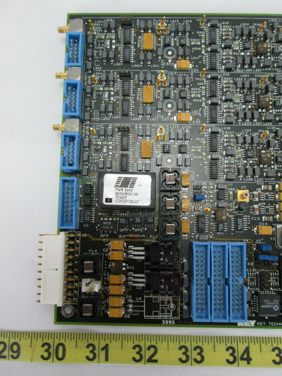 Key Technology PII-M1 Board Part # 016115 Rev C Assy # 100671-1 Rev G SKU A