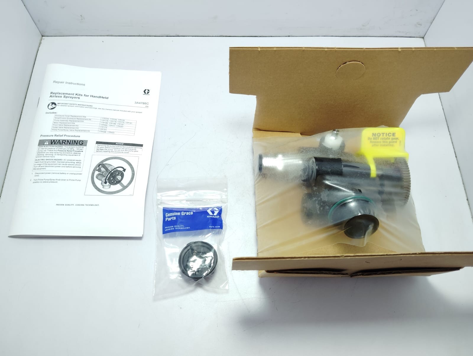 GRACO 17P185 Triax Replacement Pump for Corded Handheld