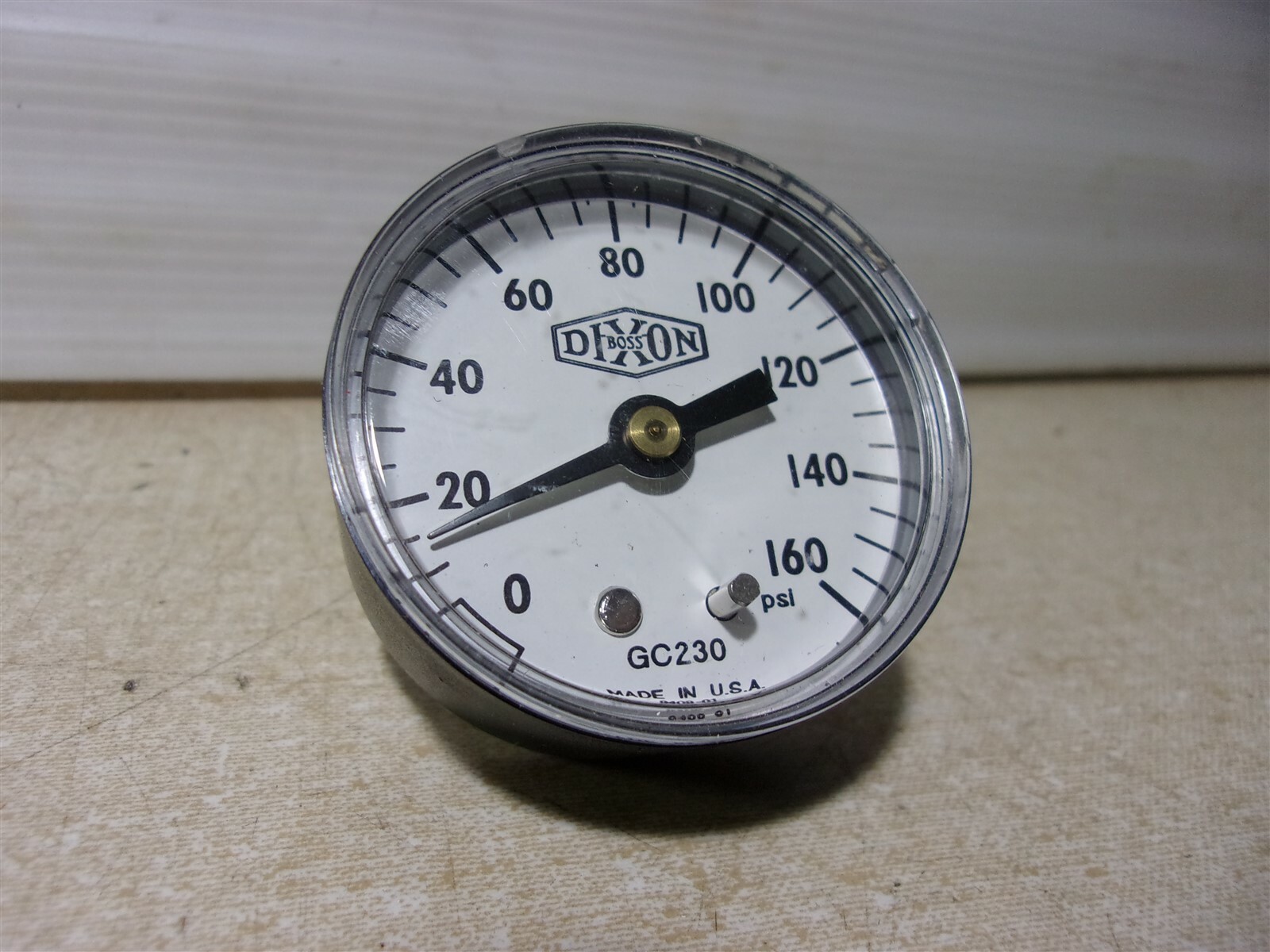 NEW Dixon 1/4″ NPT 0-160 PSI Pressure Gauge *FREE SHIPPING*