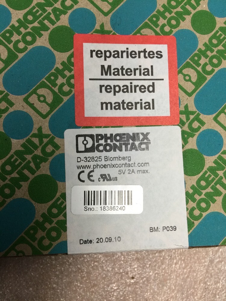 Phoenix Contact 2730145, IBS ISA FC/486DX/I-T-I45, Shipsameday #1179A