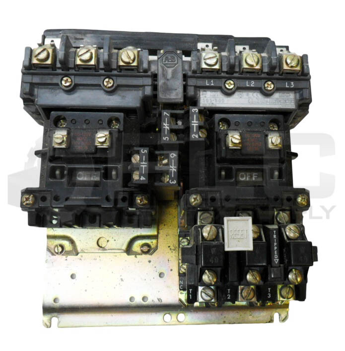 ALLEN BRADLEY 505-BOD /C W/ CB236 W/ 42185-800-01 W/ (2) 40410-326-52 *READ*