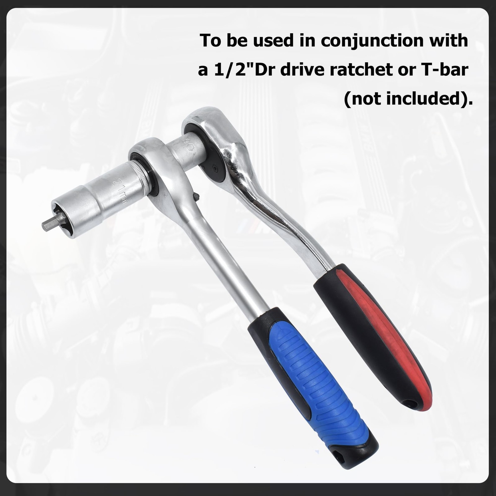 18PCS Steering Hub Suspension Shock Absorber Strut Nut Removal Tool Socket Ki…