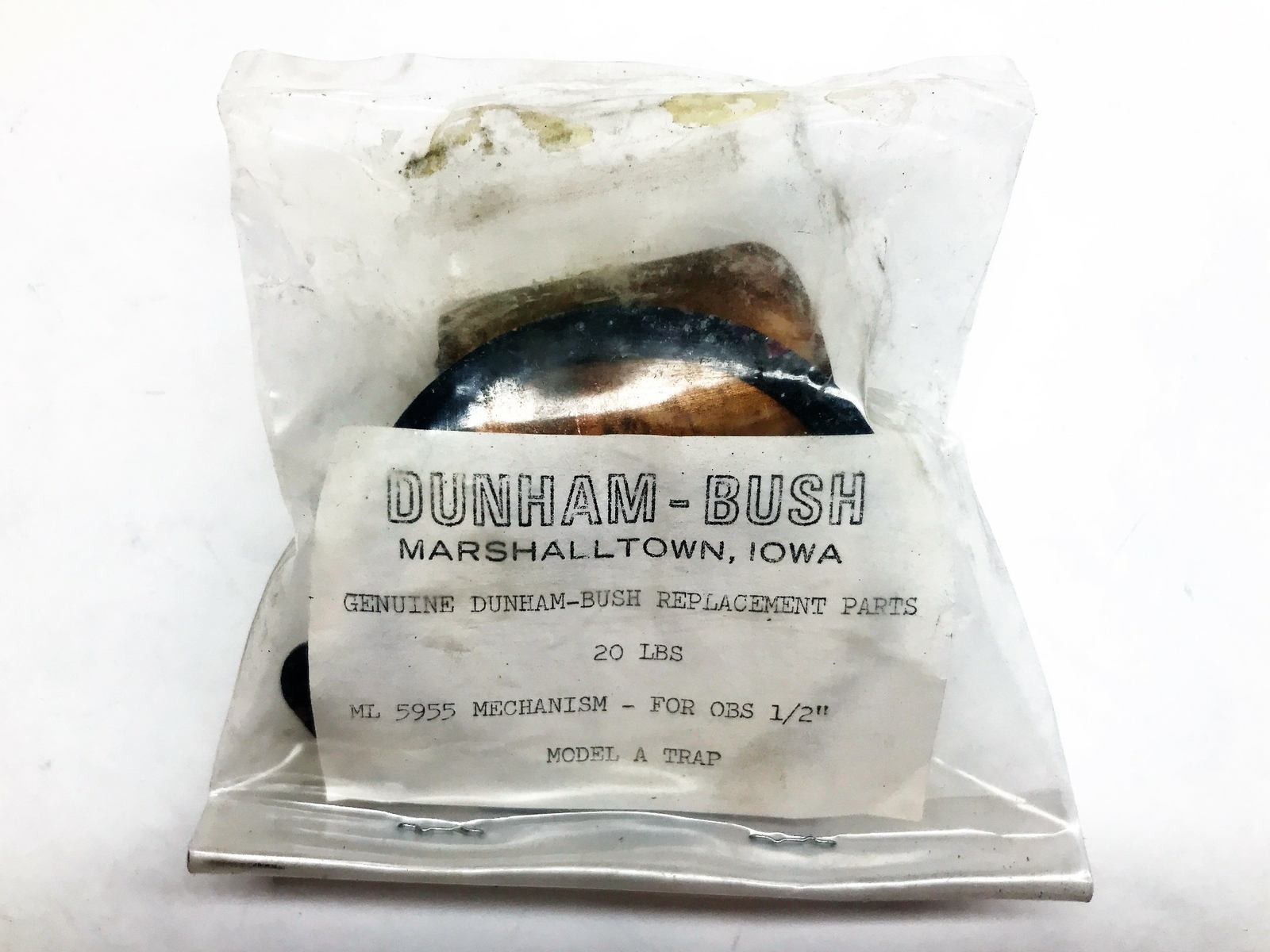 Dunham-Bush Steam Trap Mechanism for OBS 1/2″ ML-5955 NOS