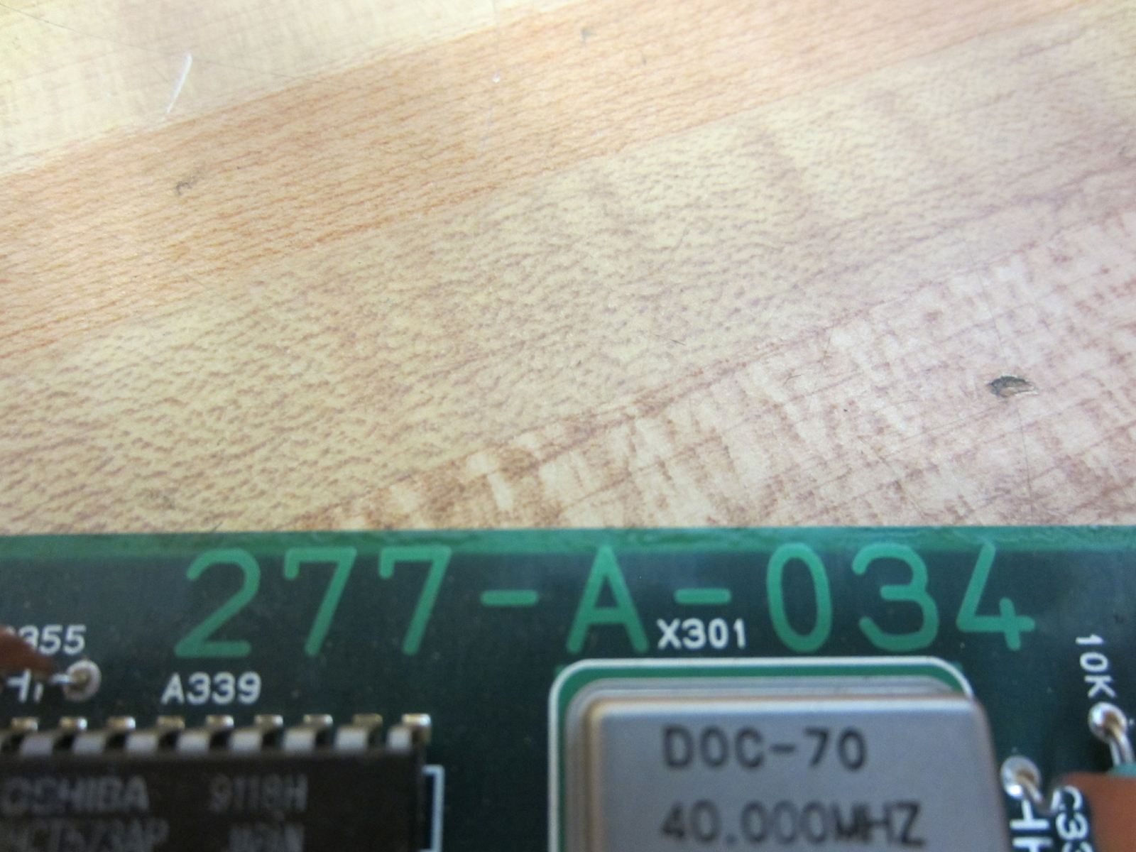 Keyence 277-A-034 Circuit Board 277A034