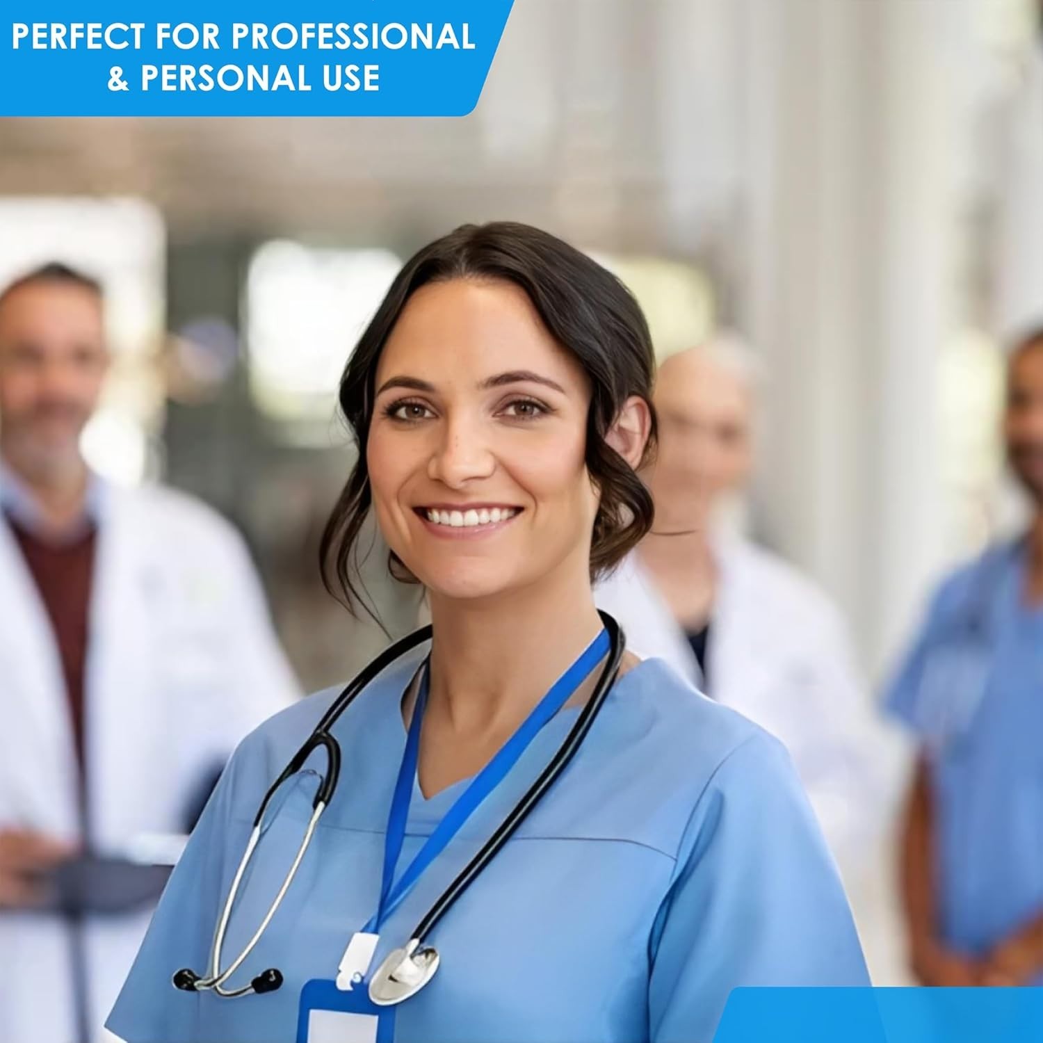 Complete Nurse Diagnostic Kit Blood Pressure Monitor,Stethoscope,Otoscope,+ More