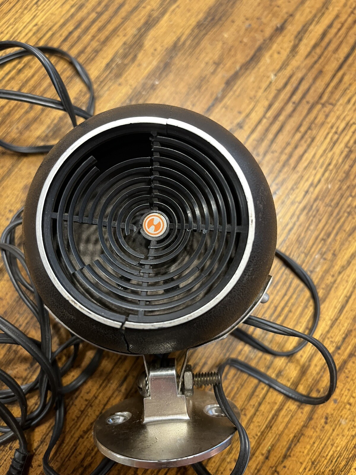 Vintage Made In Japan Sparkomatic Tech ORB Speaker Round For Rat Hot Rod Home