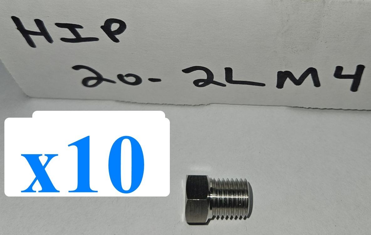 x10 NEW 20-2LM4 HIP High Pressure Equipment 1/4″ MP GLAND 10pc 10