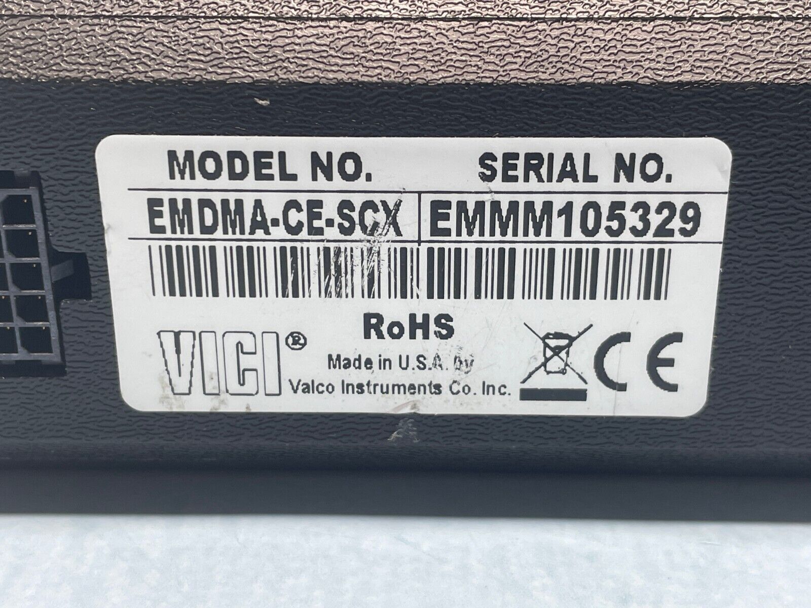 VICI Cheminert C82X High Pressure UHPLC Injector EMDMA-CE-SCX C-335M-8V 10- Port