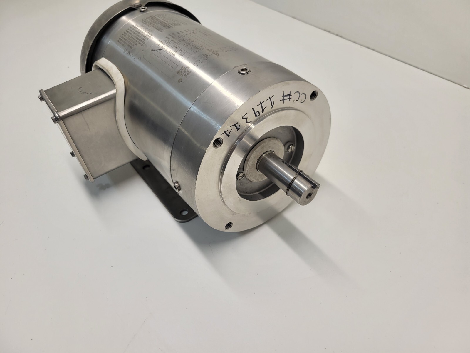 NEW OLD STOCK! BALDOR RELIANCE 1.5HP WASHDOWN MOTOR CESSWDM3554T