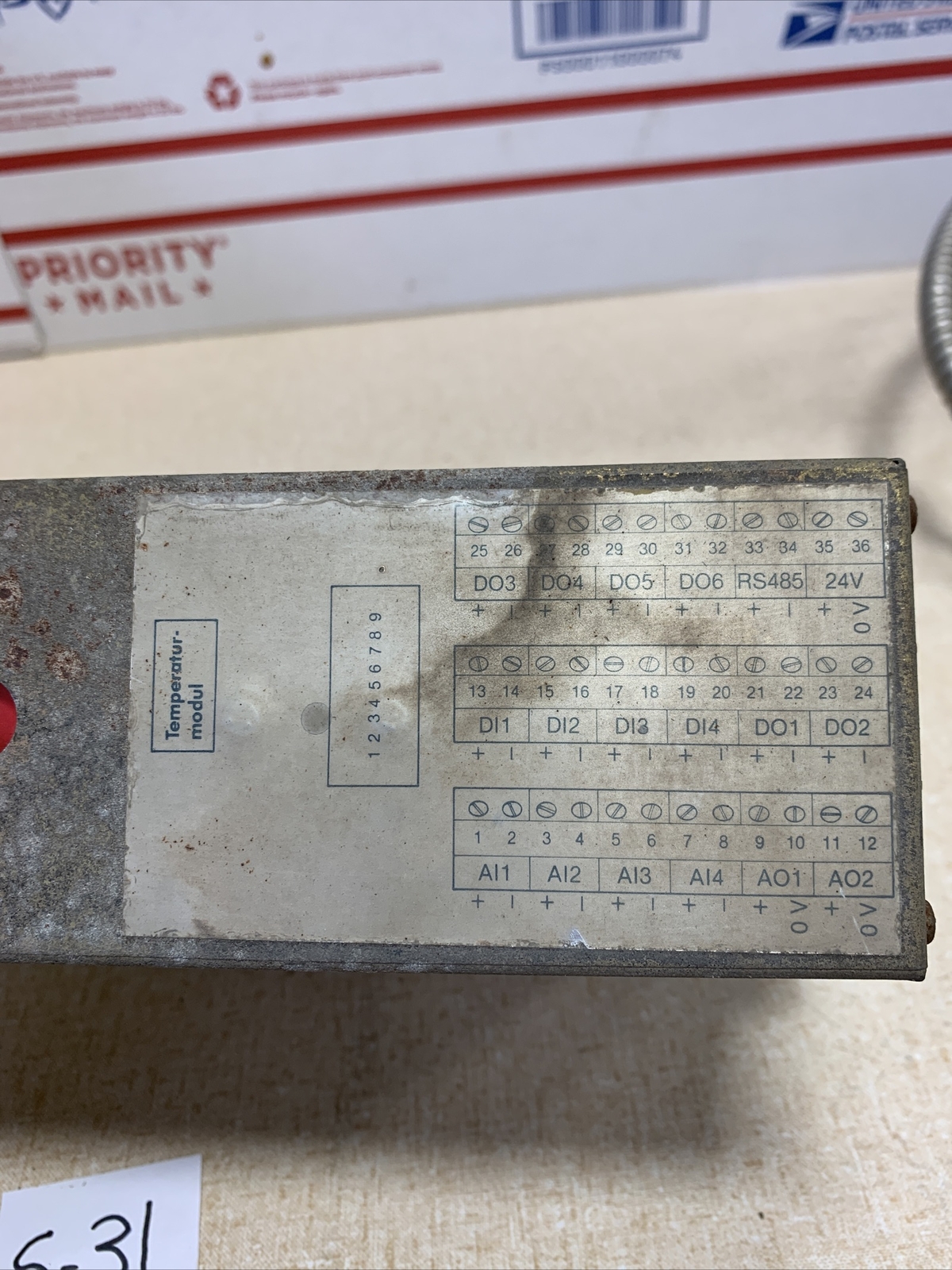 FISHER DPR900X1-A7 CONTROLLER TYPE DPR900 DPR900X1A7 12B7588X052