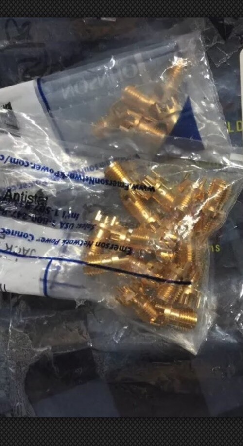 Lot Of 23, Jack Assy Straight PC MT SMA, 142-0701-231, 1420701231 #Q53