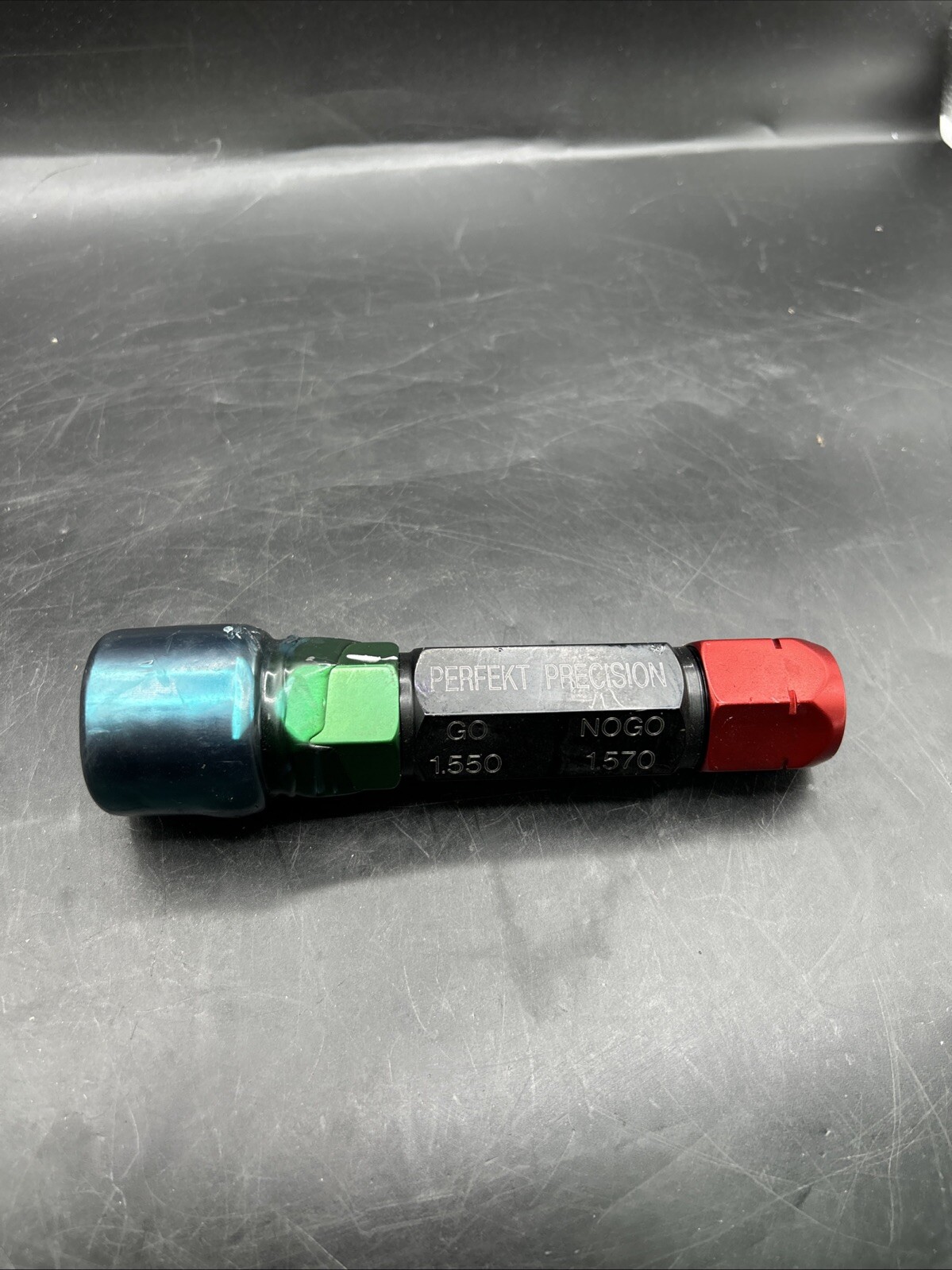 PERFEKT PRECISION 1.22/1.28 DP CYLINDRICAL GAUGE PLUG GO 1.550 NOGO 1.570