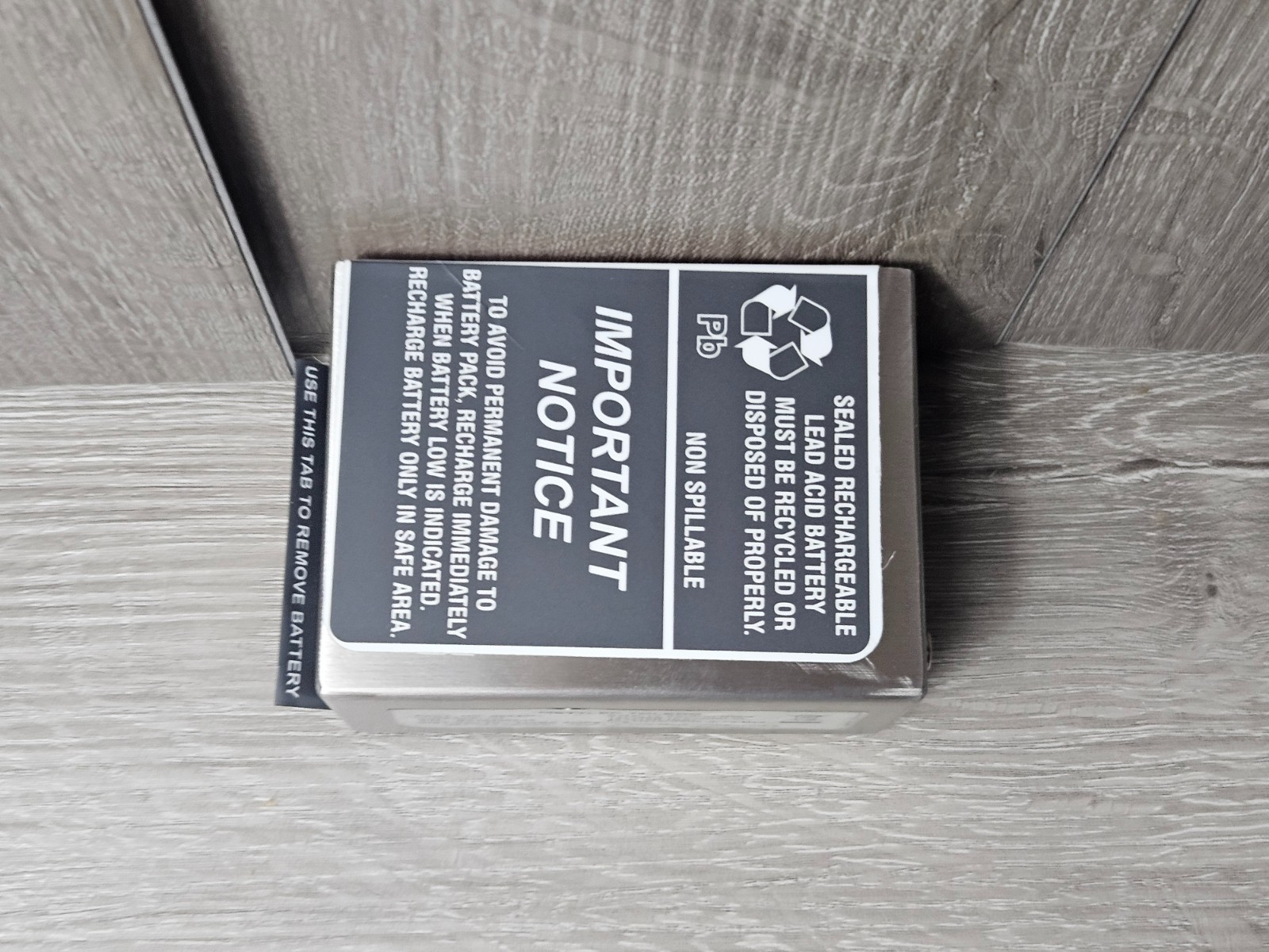 MEttler Toledo Spare 1.2 Hour Battery – S/N: B939356240 P/N: 64007323
