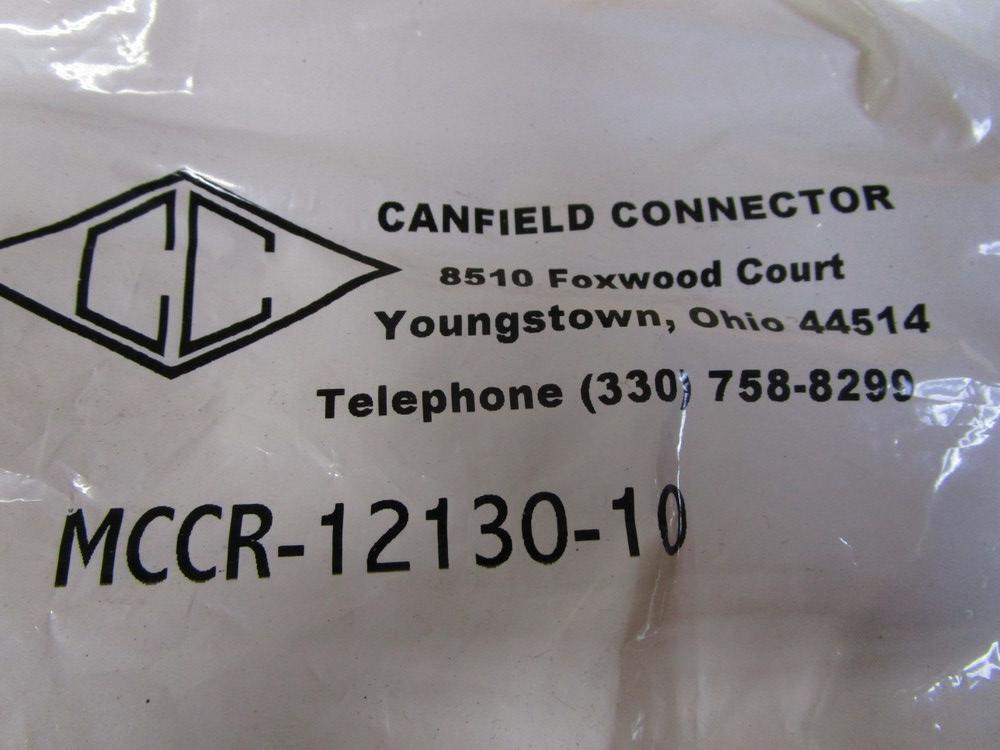 Canfield Connector MCCR-12130-10 Connector MCCR1213010 (Pack of 3)