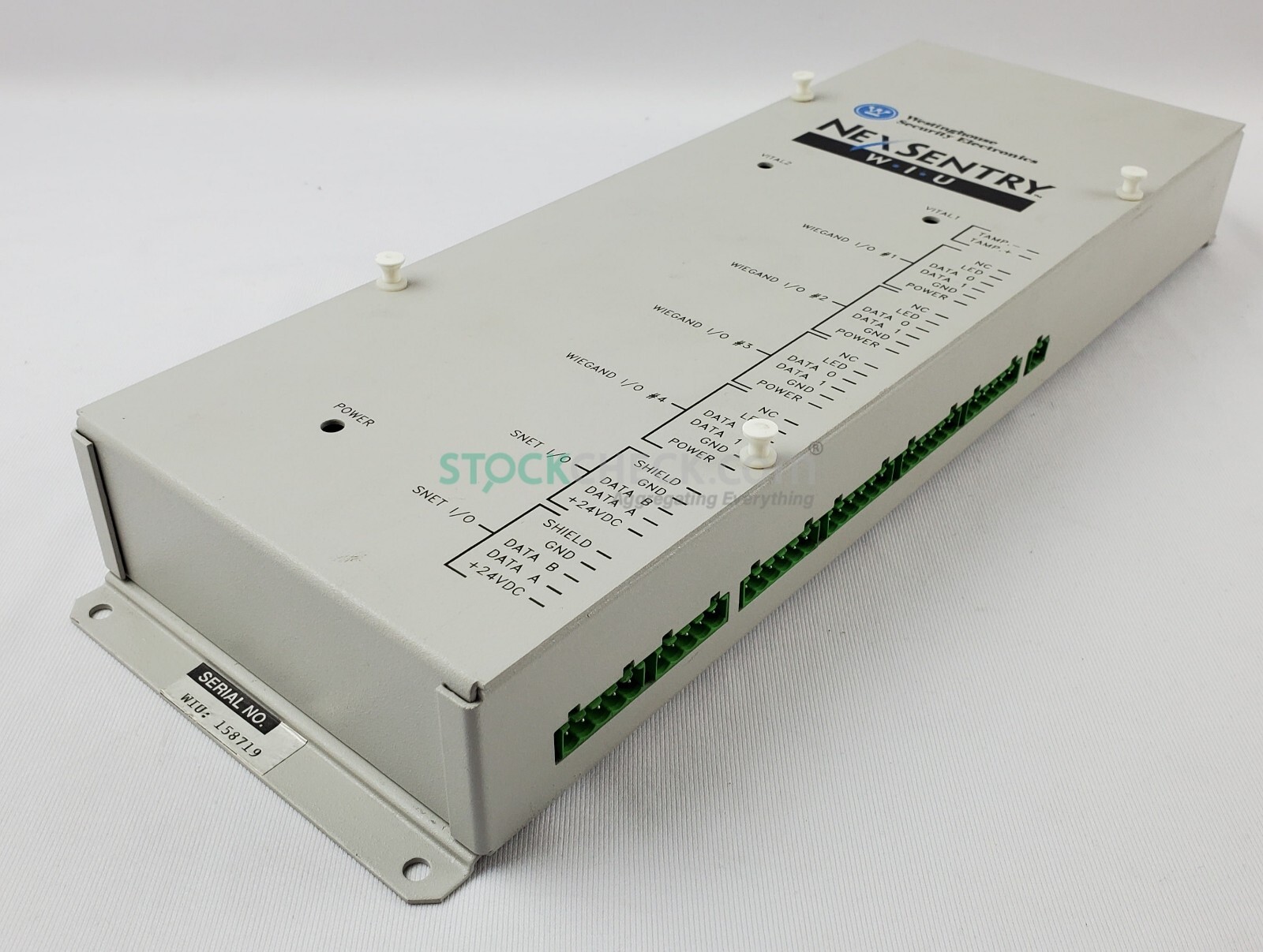 Westinghouse WIU NexSentry 4100 Series 4-Reader I/O Wiegand Interface Unit