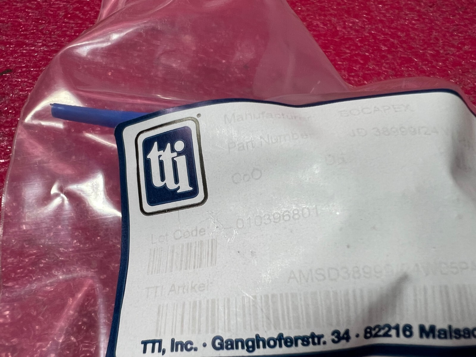 1 Pc SOCAPEX (TTI) JD38999/24