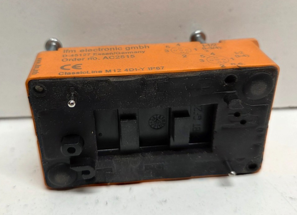 GUARANTEED! IFM EFECTOR 4 POINT INPUT MODULE AC2515