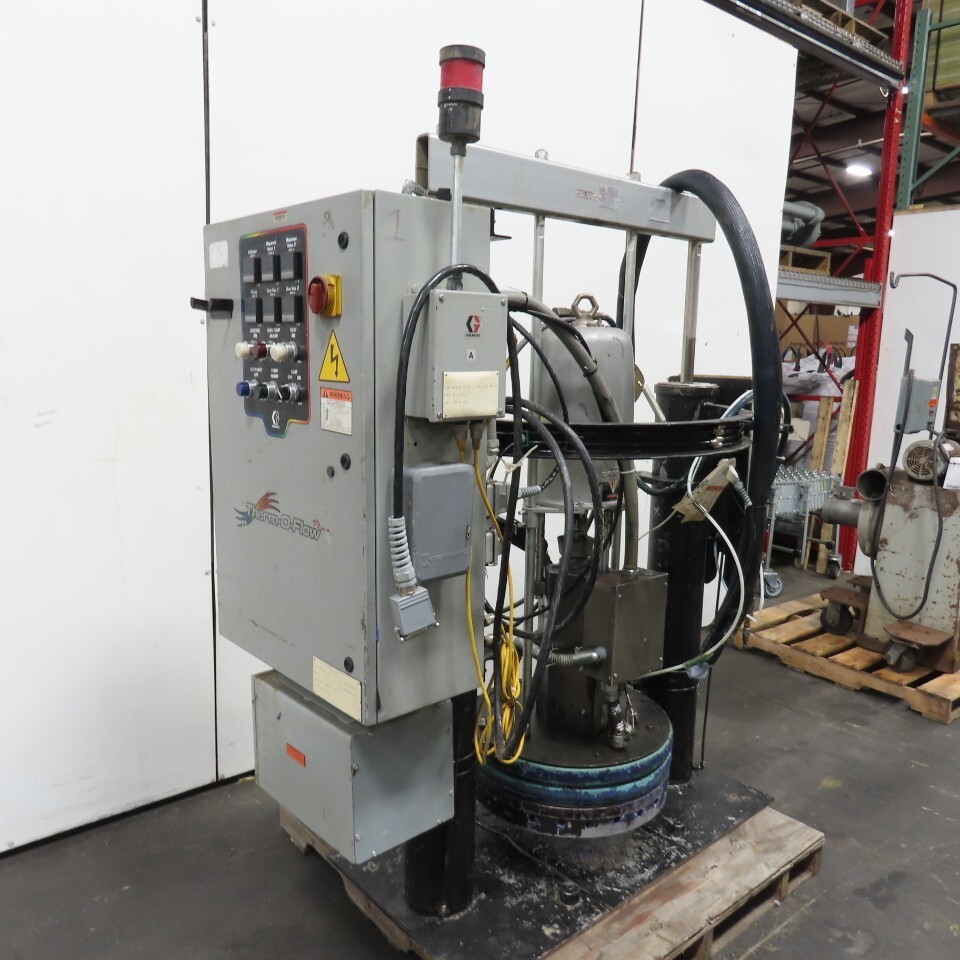 Graco Bulldog 974364 Therm-O-Flow Hot Melt Transfer Pump Drum Unloader 480V 3Ph