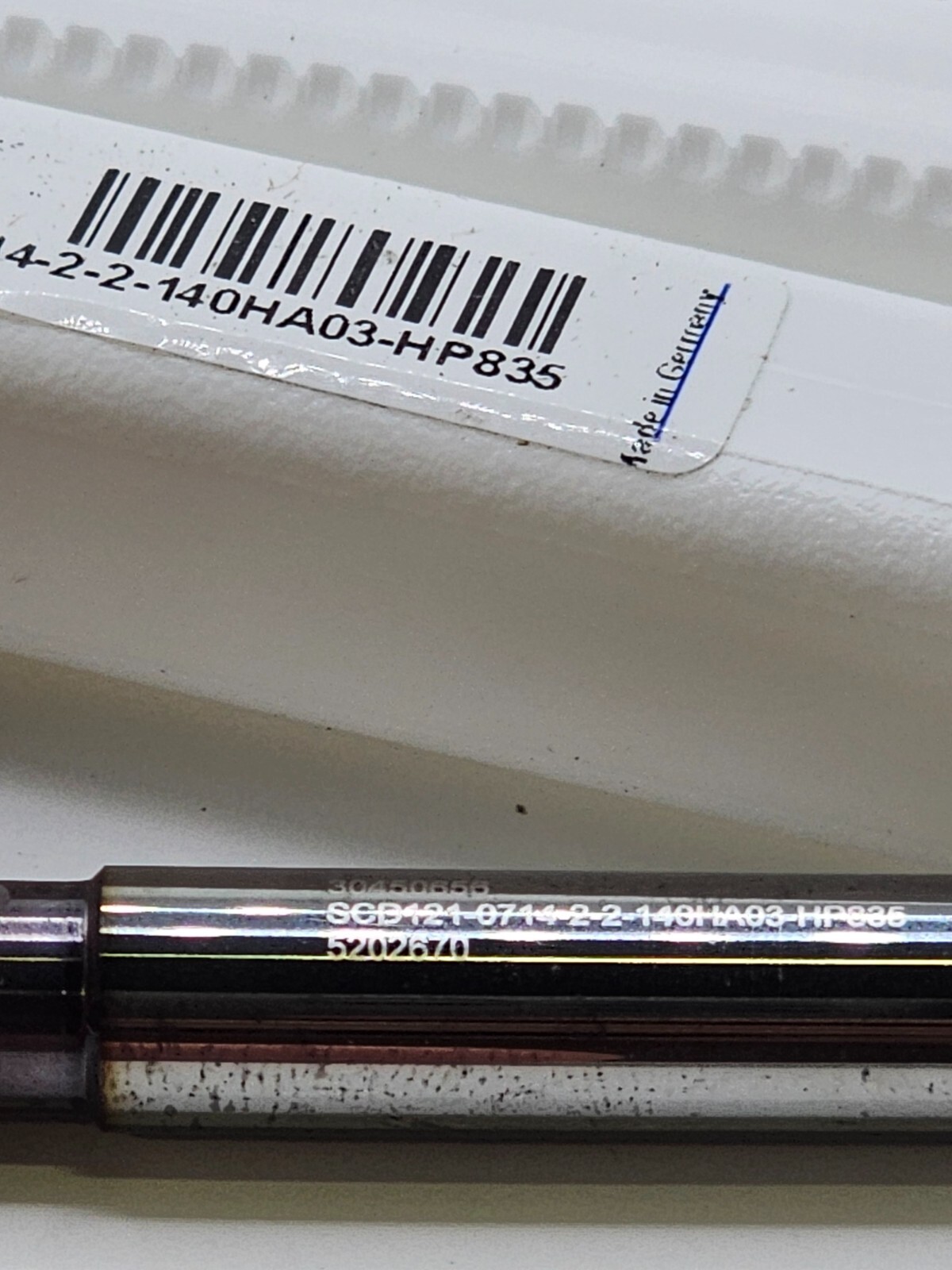 Mapal MEGA-Drill-Inox Solid Carbide Drill 30450656 SCD121-0714-2-2-140HA03-HP835