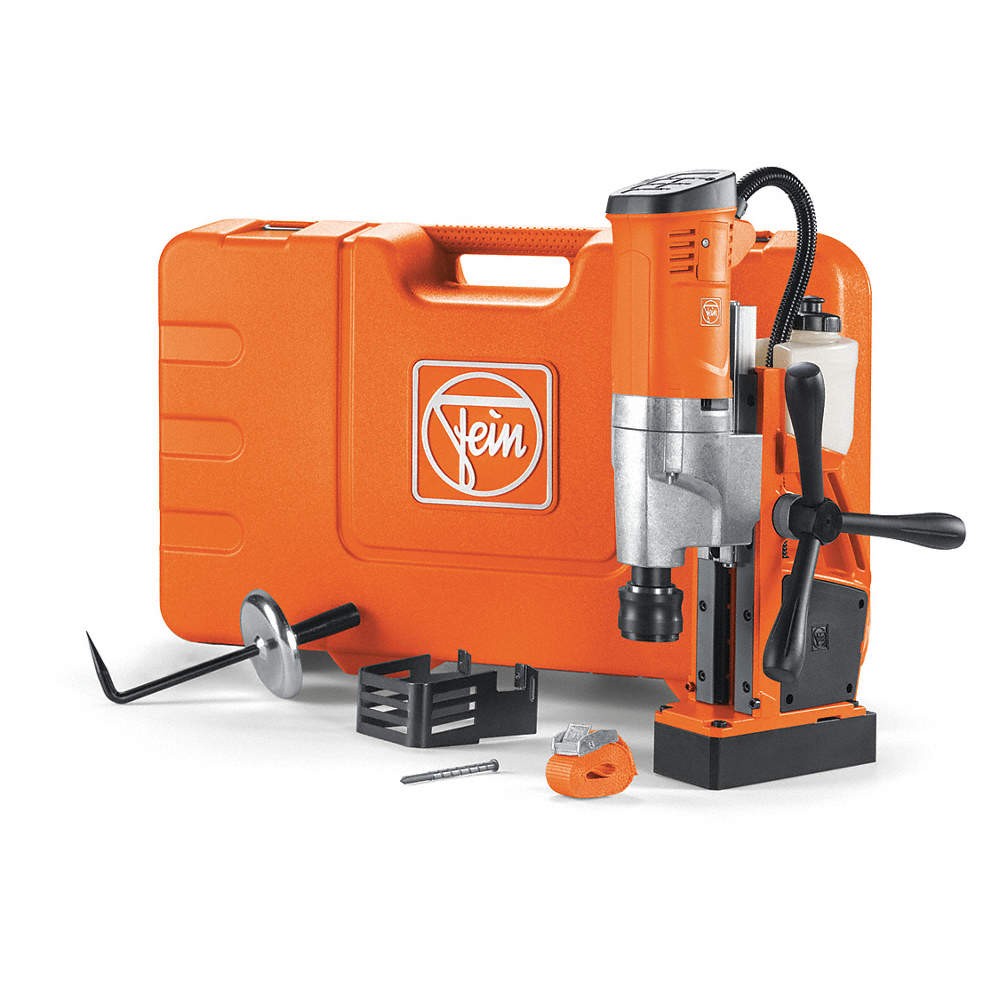 SLUGGER BY FEIN JMU 137-2QW Magnetic Drill Press,1,600 RPM,12 A 54FH35