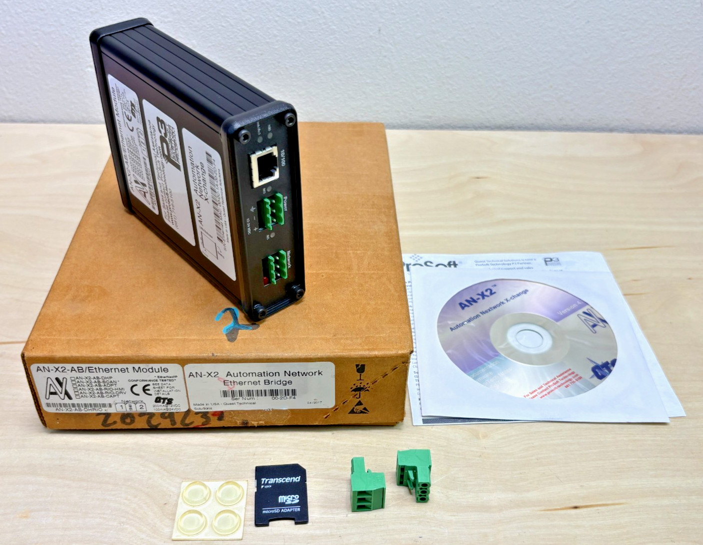 ProSoft AN-X2-AB-DHRIO Automation Network Ethernet Bridge Module