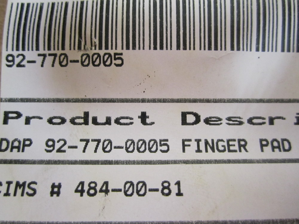 DAP 52111512AA-H-21 Finger Pad (Pack of 6)