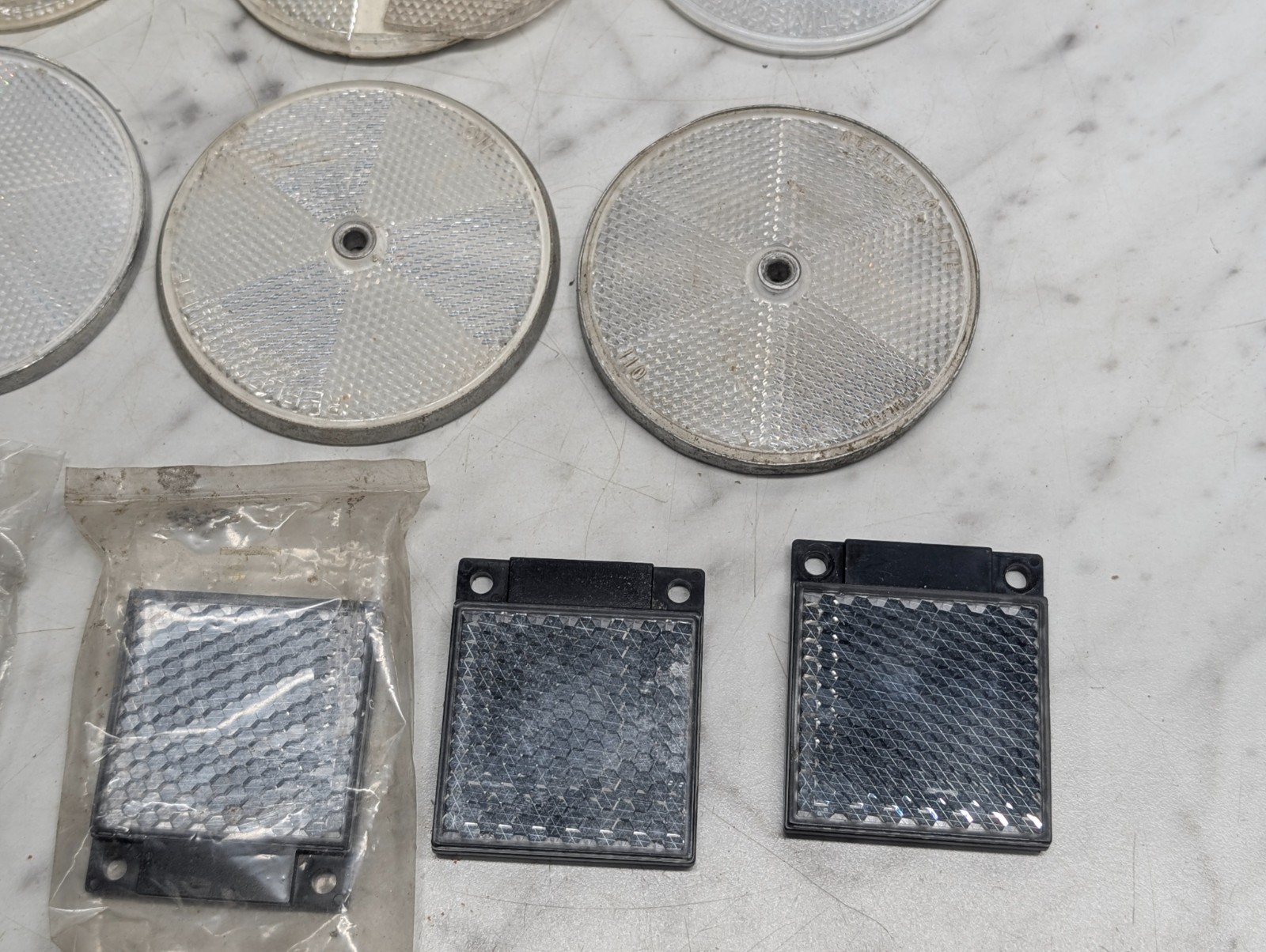 Lot Industrial Photoelectric Sensor Reflectors Retroreflective Targets Assorted