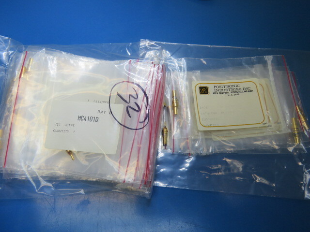 POSITRONIC MC4101D Qty of 5 per Lot Precision machined copper alloy with PTFE i