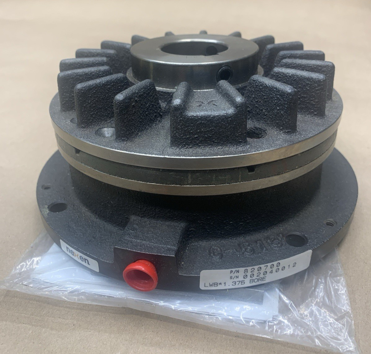 NEXEN 820700 AIR ENGAGED SHAFT/FLANGE MOUNT BRAKE LWB 1.375″ BORE **NEW**