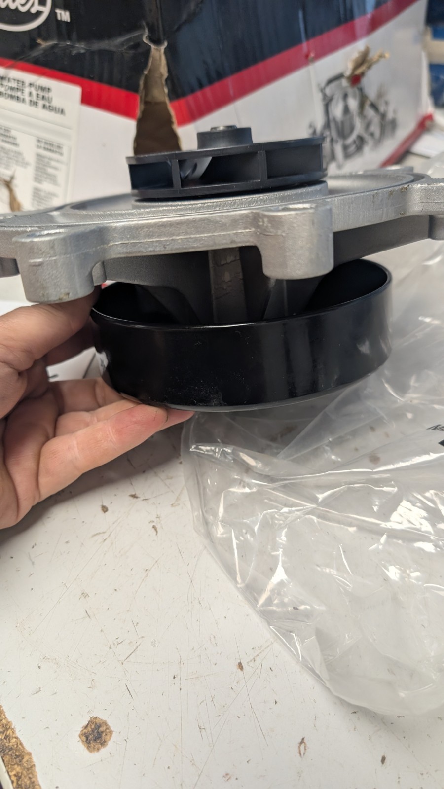 Gates 43263 Water Pump – will be shipped OUT of the original box