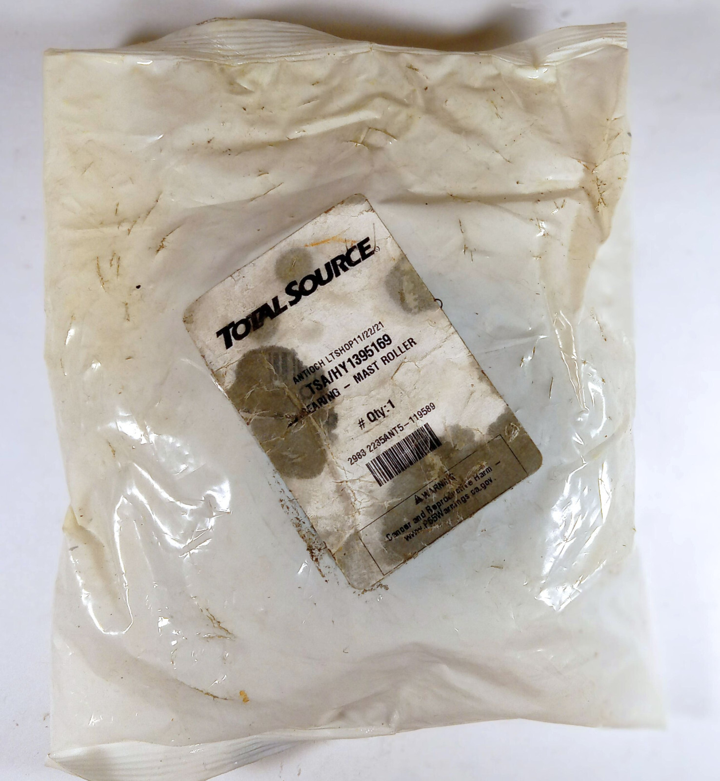 1 NEW TOTAL SOURCE TSA/HY1395169 MAST ROLLER BEARING NIB ***MAKE OFFER***
