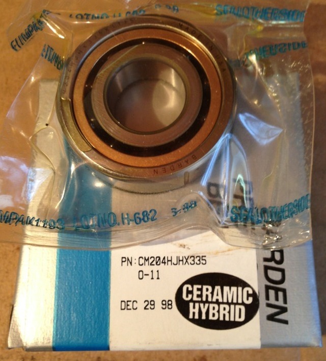 BARDEN PRECISION BEARINGS Ceramic Hybrid CM204HJHX335, LOT OF 5, ShipSameDay