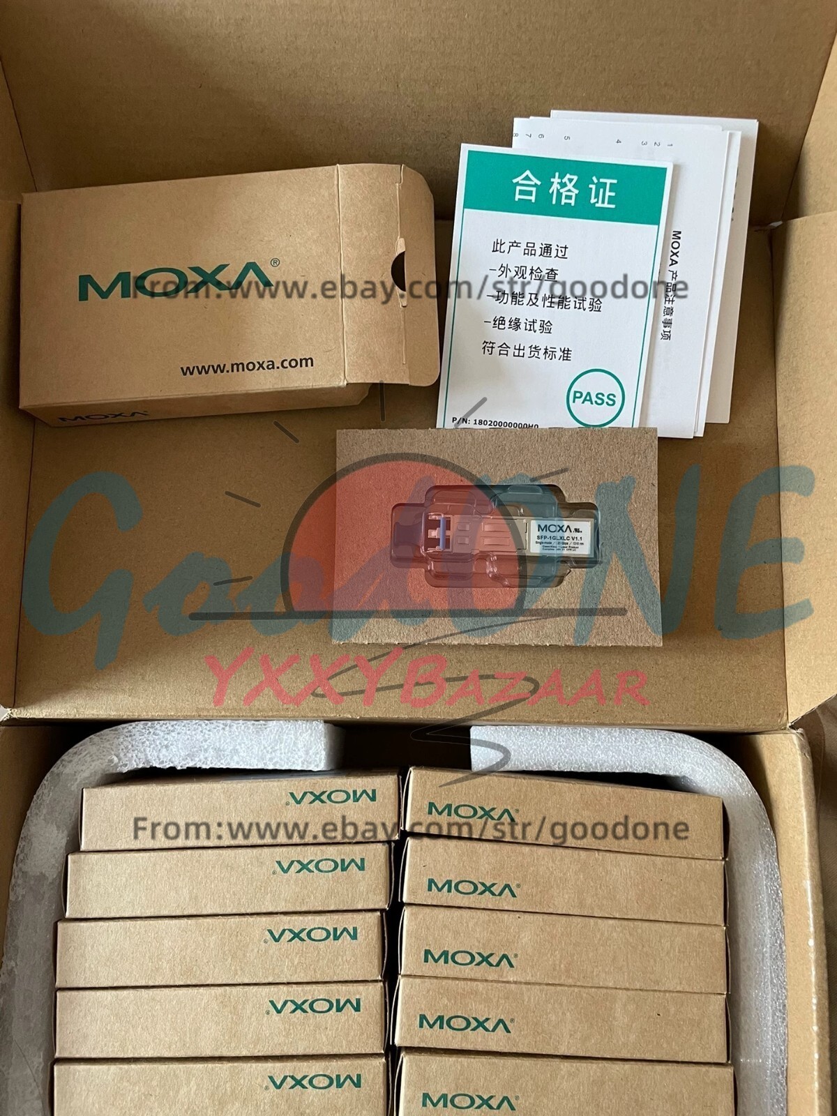1Pcs NEW Moxa SFP-1GLXLC Gigabit Ethernet SFP Module