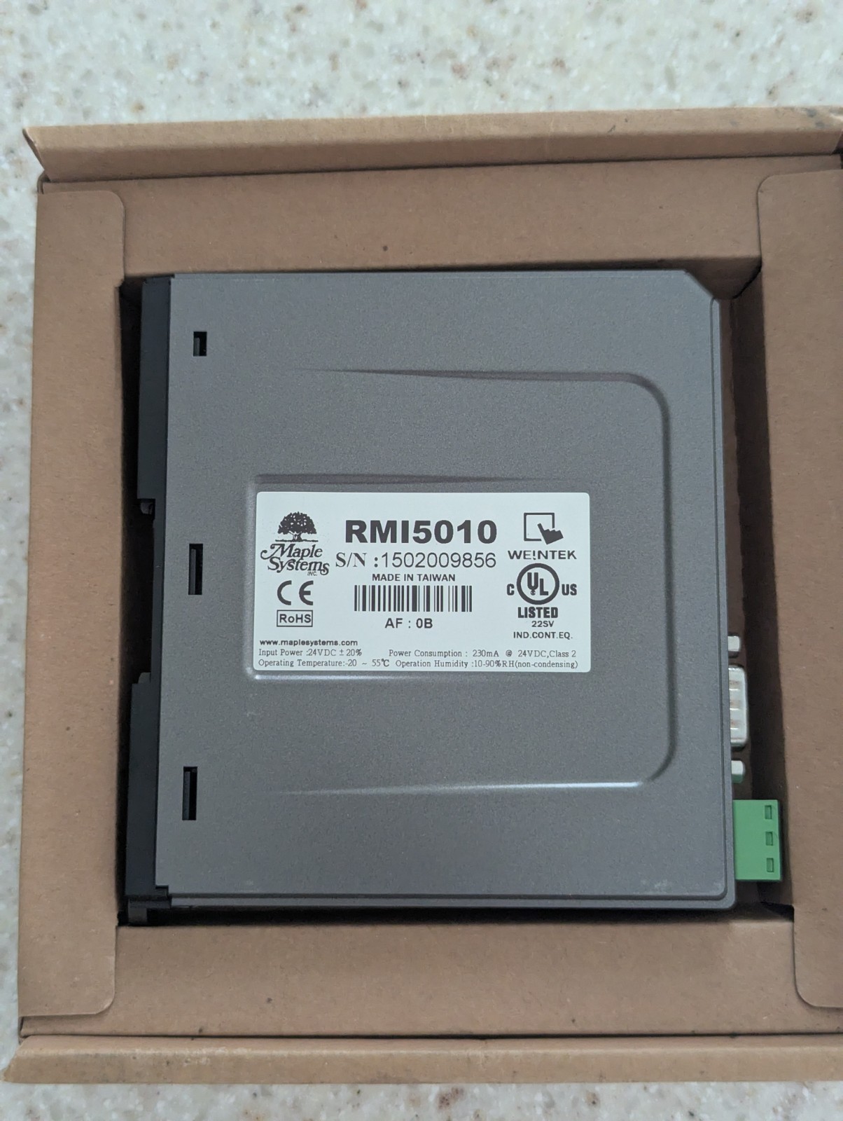 MAPLE SYSTEMS RMI5010