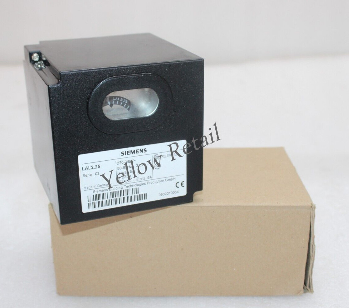 SIEMENS LAL2.25 OIL BURNER CONTROLLER 220-240V 50/60Hz LAL225