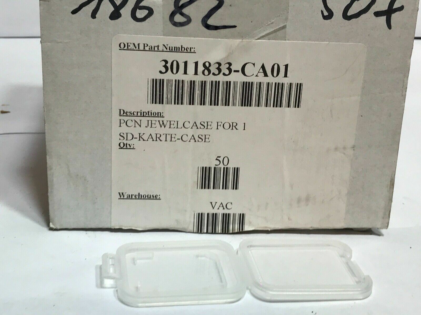 Jewelcase sd-karte-case 3011833-CA01 (Lot of 60)