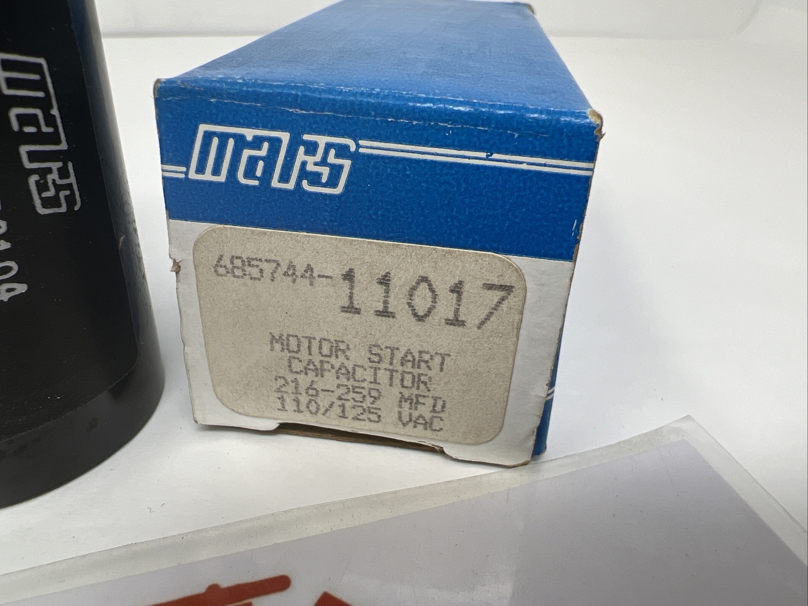 Mars104 685744-11017 Motor Start Capacitor