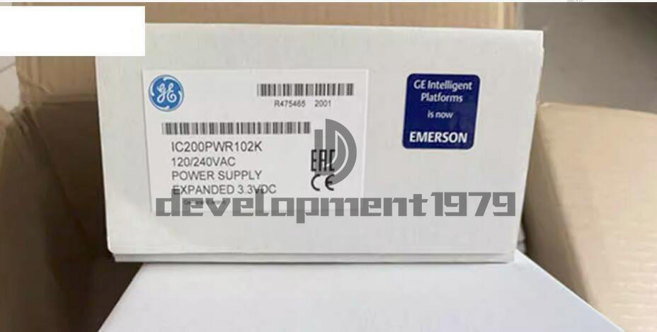 ONE NEW GE FANUC IC200PWR102 120/240VAC POWER SUPPLY EXPANDED 3.3VDC