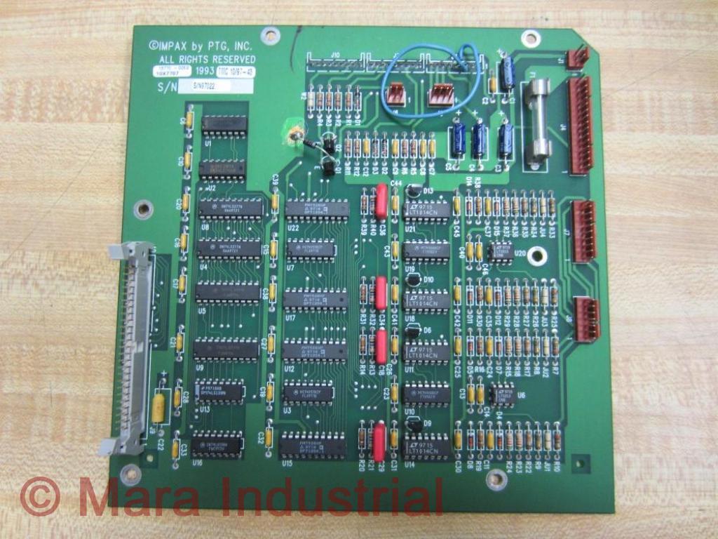 Impax 13770-0052 Circuit Board 10X7707